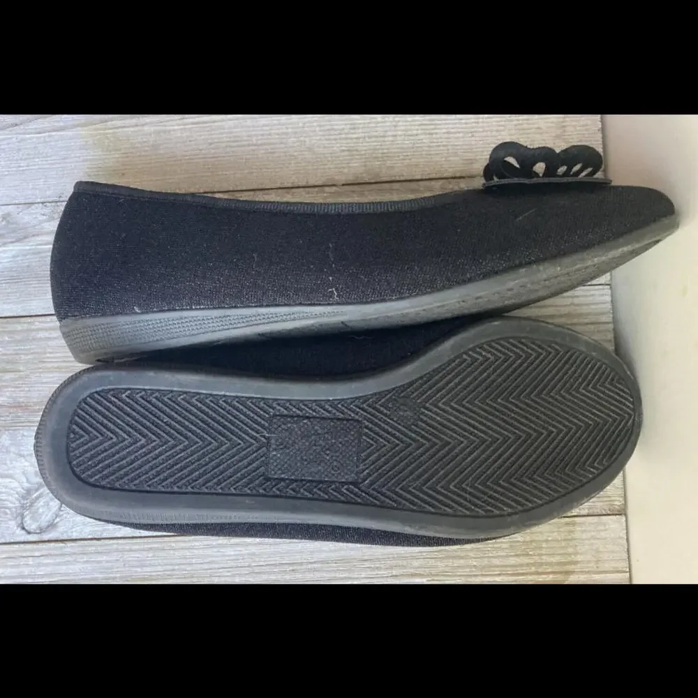 Dominique Nicole Girls Shoes Butterfly NEW Black Size 4M Shoe Dept.